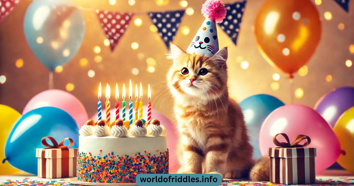 Cat Birthday Puns