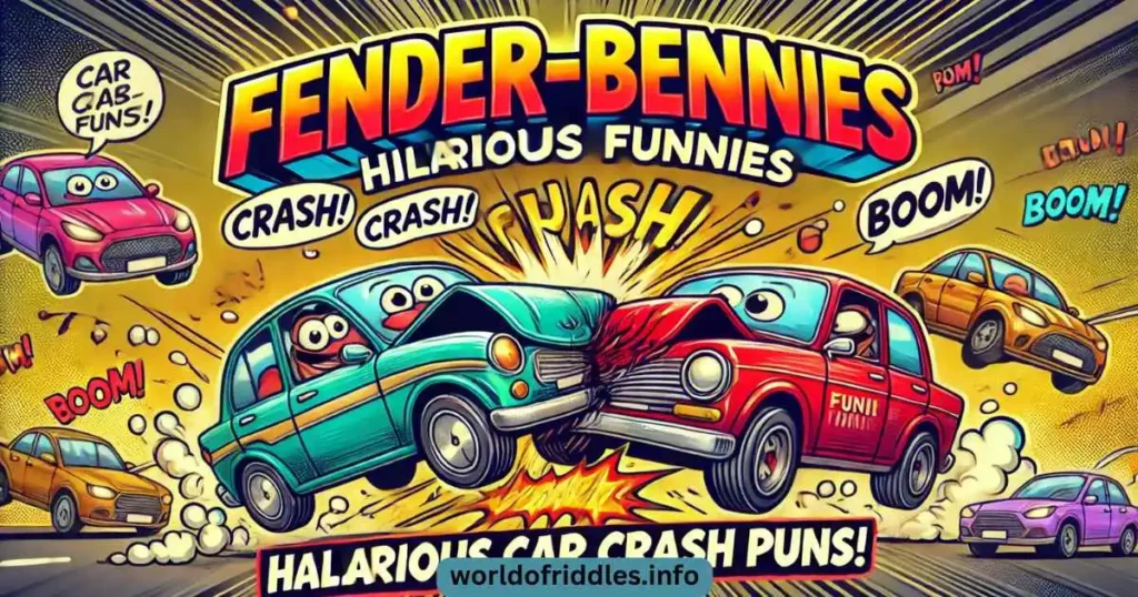 Fender-Bender Funnies: Hilarious Car Crash Puns 