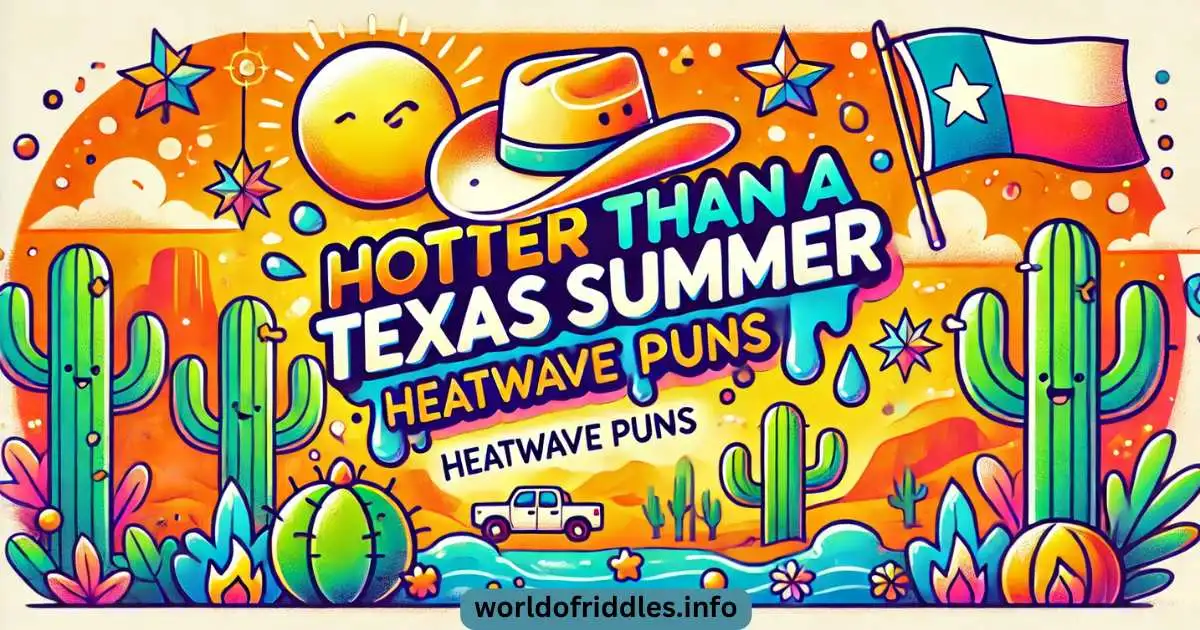 Hotter Than a Texas Summer: Heatwave Puns That’ll Have You Melting 