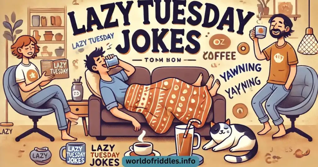 Lazy Tuesday Jokes for When You Just Can’t Be Bothered 