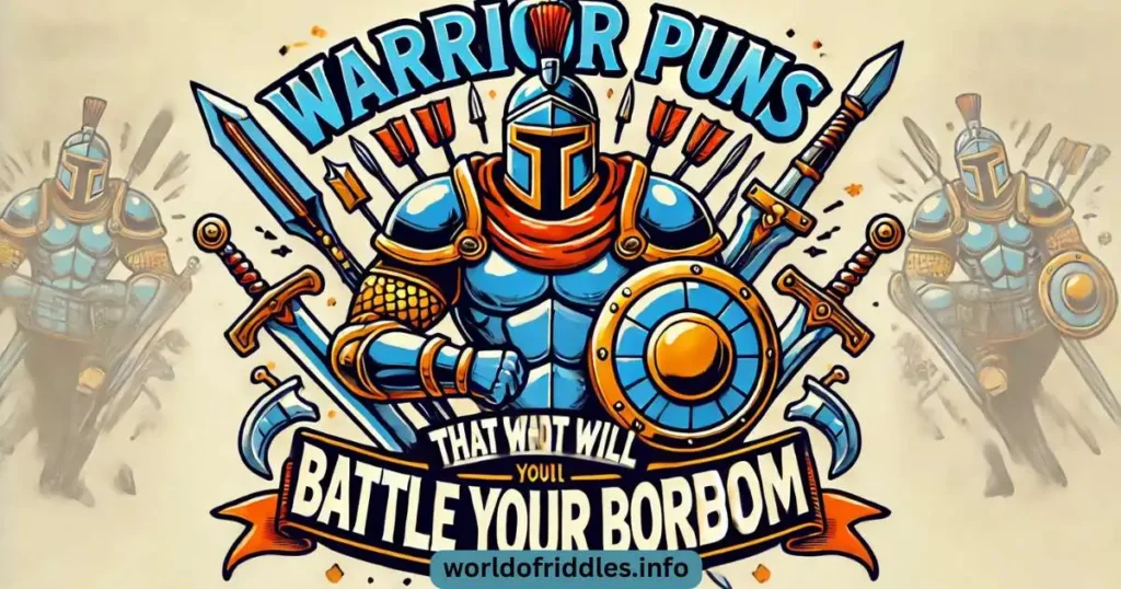 Warrior Puns That Will Battle Your Boredom